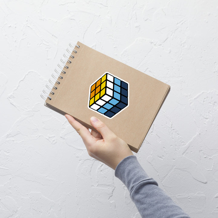 Aroace Pride Flag Rubiks Cube Sticker Stickers The Rainbow Stores