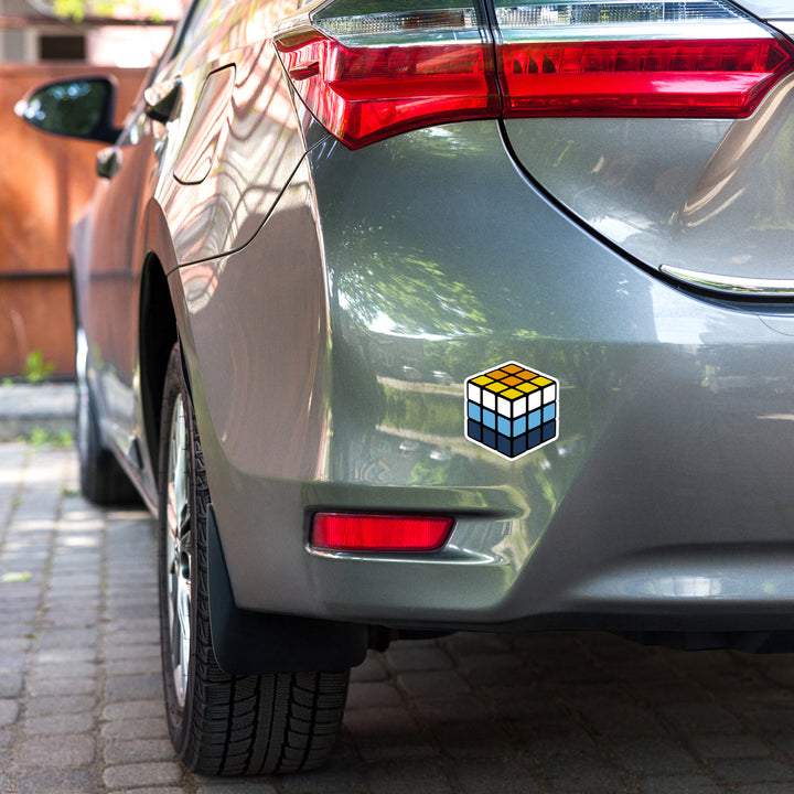Aroace Pride Flag Rubiks Cube Sticker Stickers The Rainbow Stores