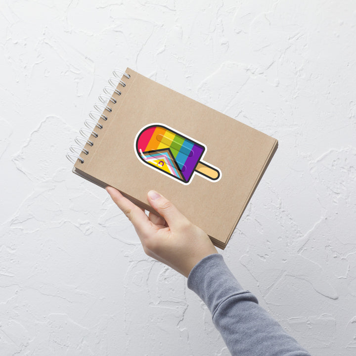 Intersex Inclusive Pride Flag Ice Pop Sticker Stickers The Rainbow Stores