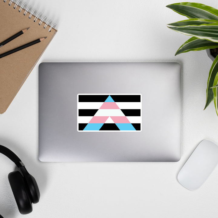 Trans Ally Flag Sticker Stickers The Rainbow Stores