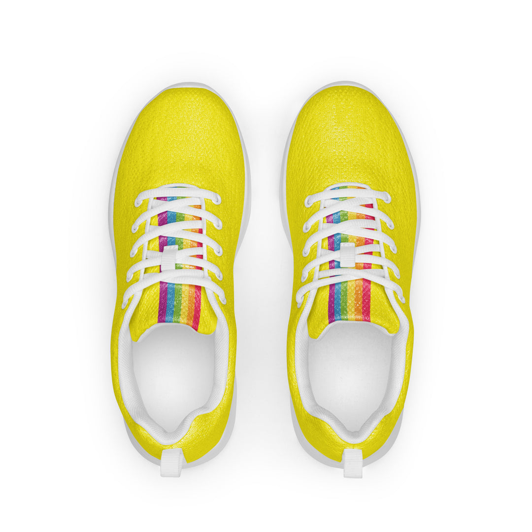 Yellow Rainbow Pride Flag Trainers (male sizes) Trainers The Rainbow Stores