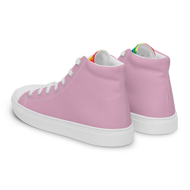Pink and Original Pride Flag High Top Trainers (male sizes) High Tops The Rainbow Stores