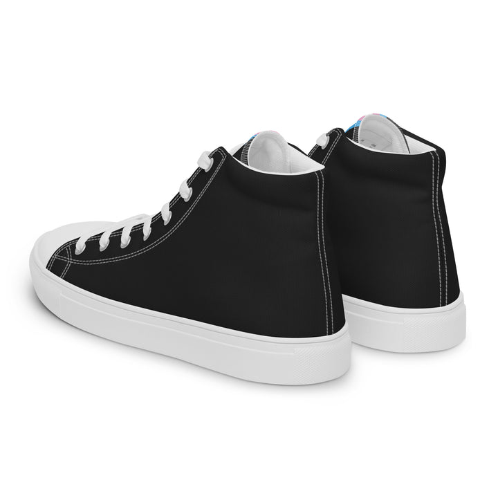 Trans Pride High Top Trainers (male sizes) High Tops The Rainbow Stores