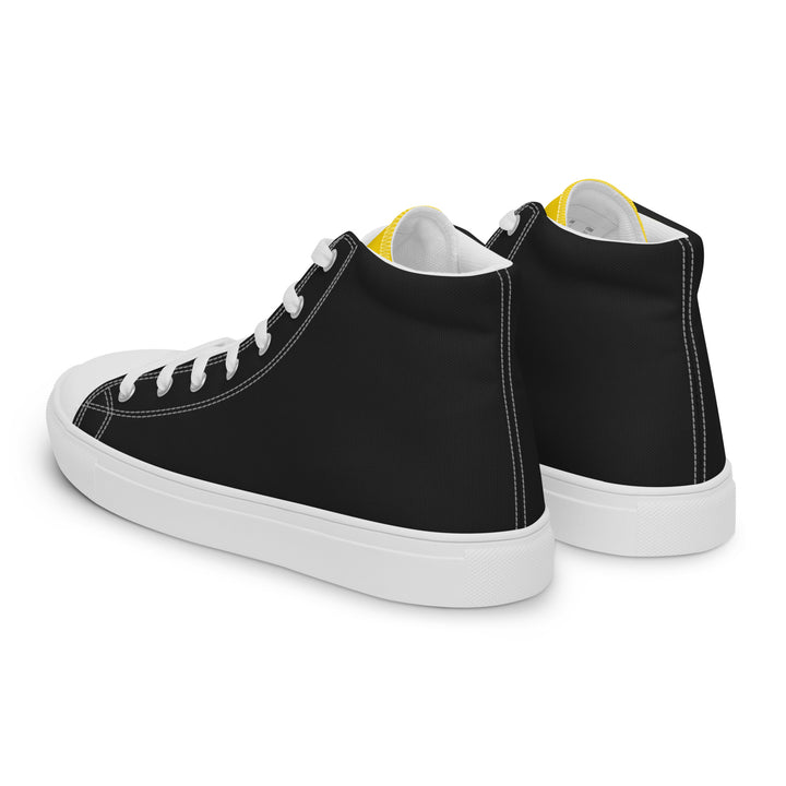 Intersex Pride Black High Top Trainers (male sizes) High Tops The Rainbow Stores
