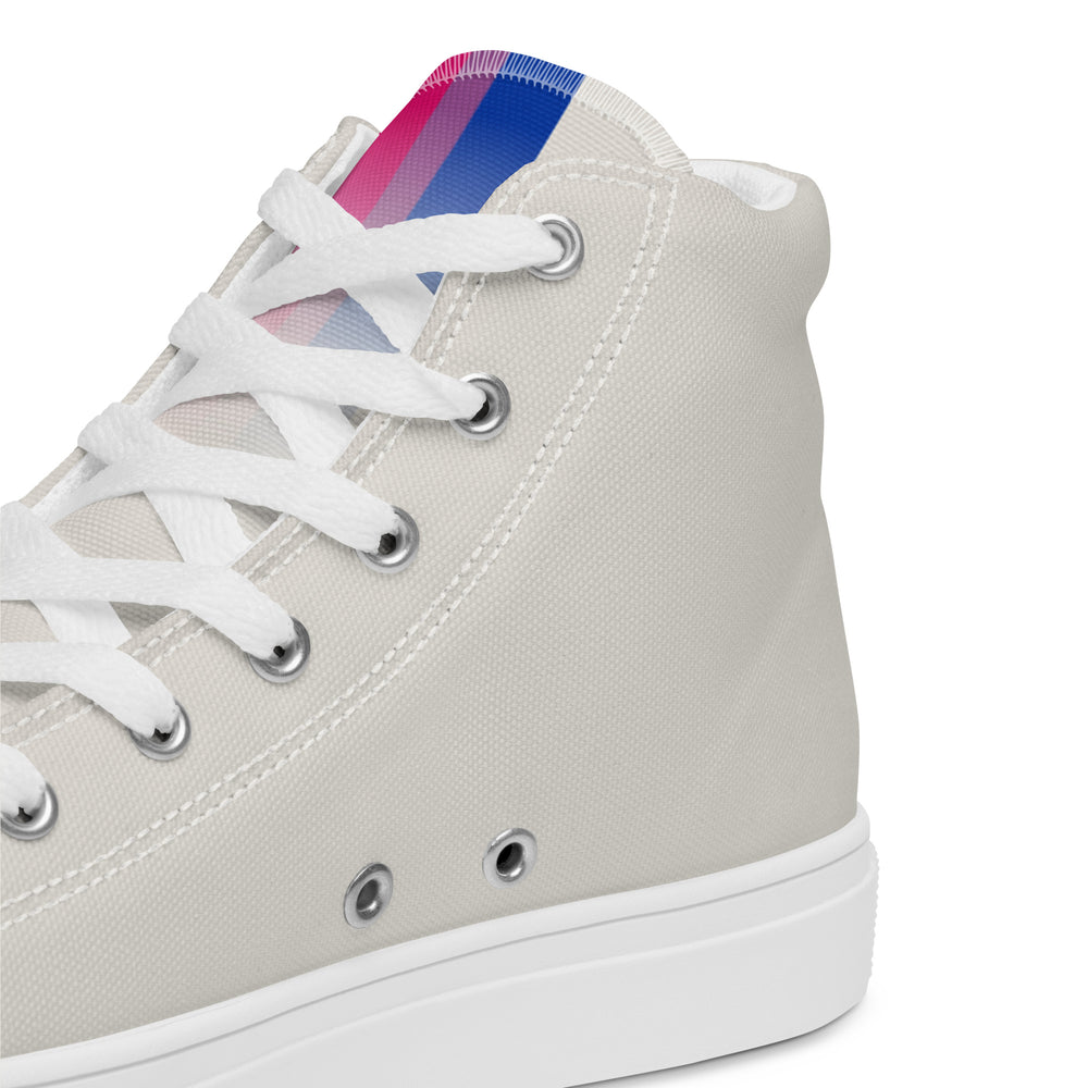 Bi Pride Hemp High Top Trainers (male sizes) High Tops The Rainbow Stores