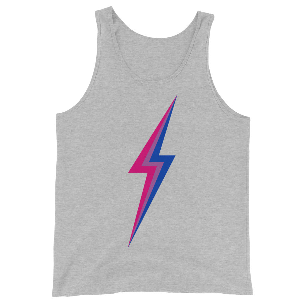 Bisexual Pride Lightning Tank Top Vests and Tank Tops The Rainbow Stores
