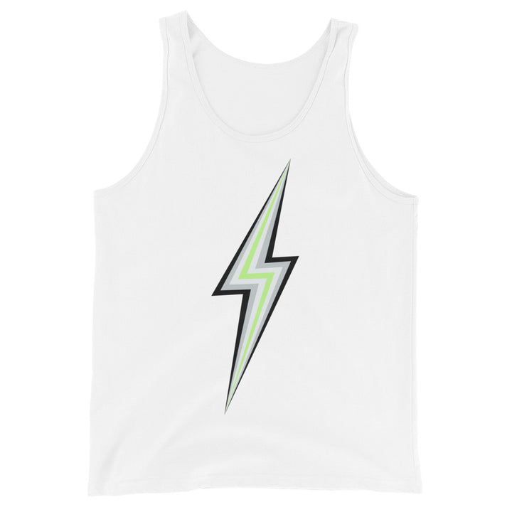 Agender Pride Lightning Tank Top Vests and Tank Tops The Rainbow Stores