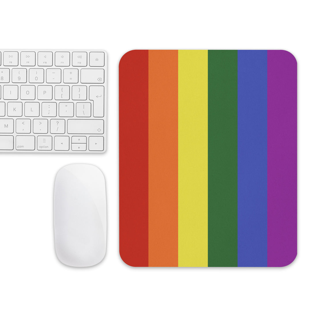 Rainbow Pride Flag Mouse Pad/Mouse Mat The Rainbow Stores