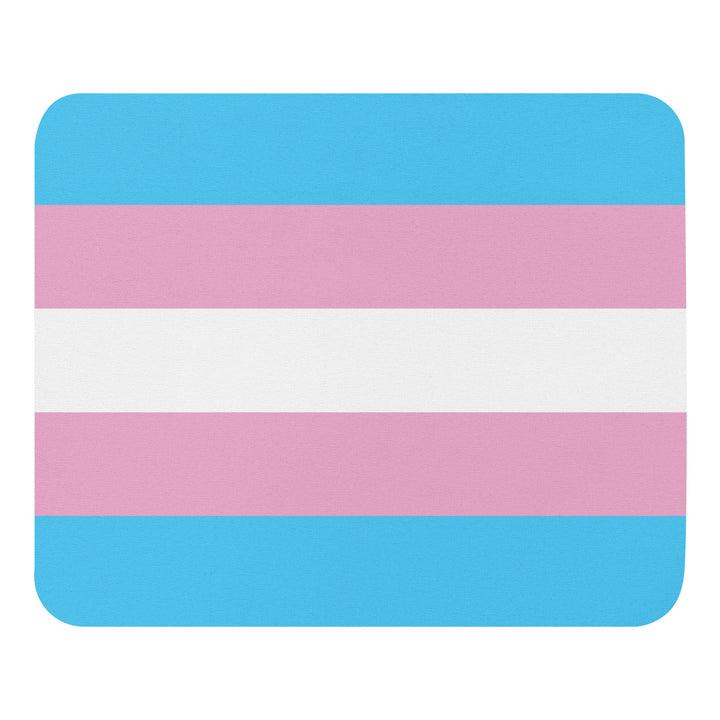 Trans Pride Flag Mouse Pad/Mouse Mat The Rainbow Stores