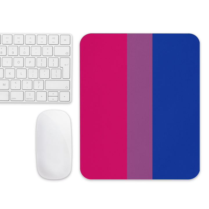 Bisexual Pride Flag Mouse Pad/Mouse Mat The Rainbow Stores