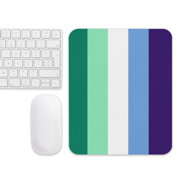 Gay Men's Pride Flag Mouse Pad/Mouse Mat