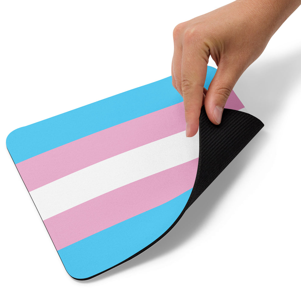 Trans Pride Flag Mouse Pad/Mouse Mat The Rainbow Stores