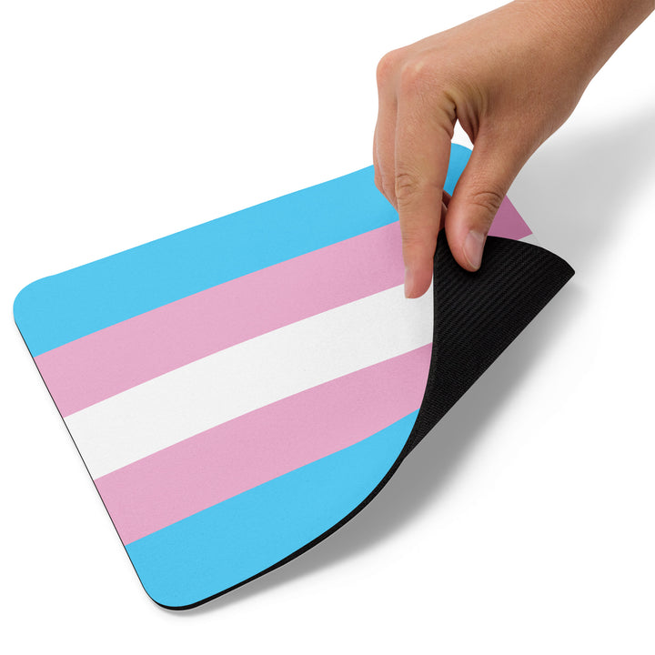 Trans Pride Flag Mouse Pad/Mouse Mat The Rainbow Stores