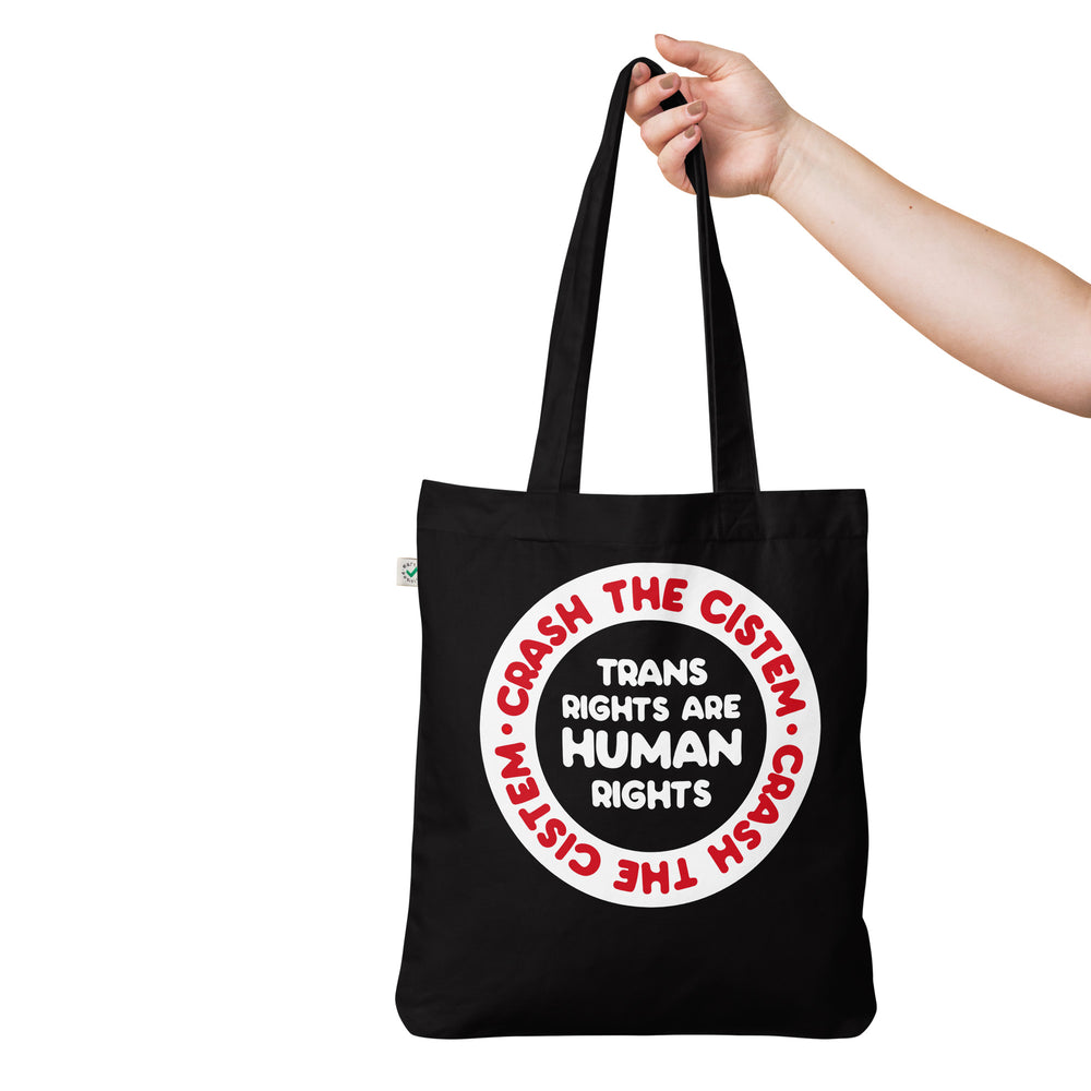 Crash The CISTEM Organic Tote bag Bags The Rainbow Stores
