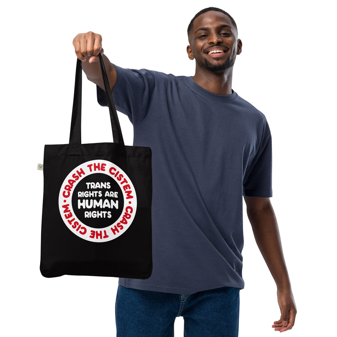 Crash The CISTEM Organic Tote bag Bags The Rainbow Stores