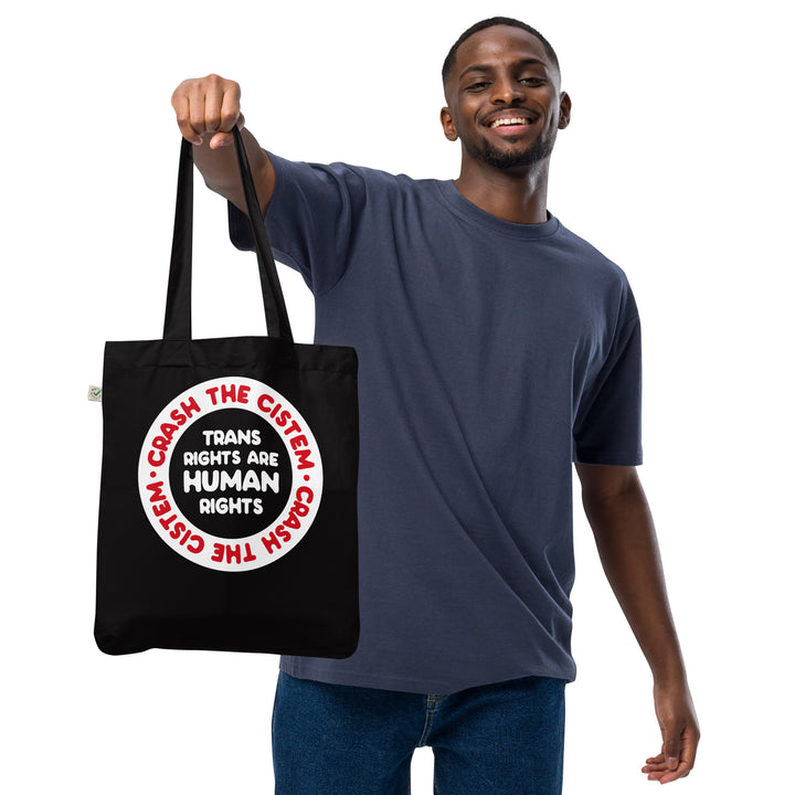 Crash The CISTEM Organic Tote bag Bags The Rainbow Stores