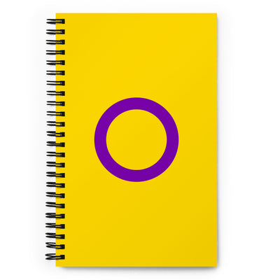 Intersex Pride Flag Spiral Notebook Notebooks The Rainbow Stores