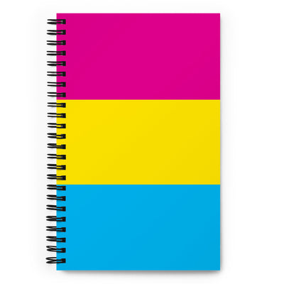 Pansexual Pride Flag Spiral Notebook Notebooks The Rainbow Stores