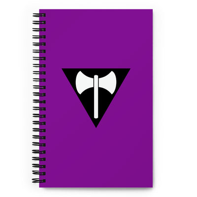 Labrys Lesbian Pride Flag Spiral Notebook Notebooks The Rainbow Stores