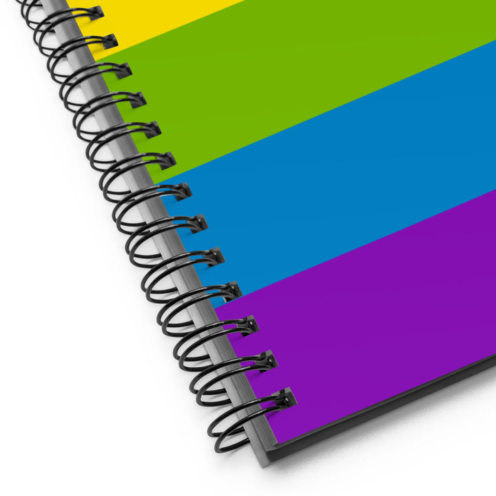 Rainbow Pride Flag Spiral Notebook Notebooks The Rainbow Stores