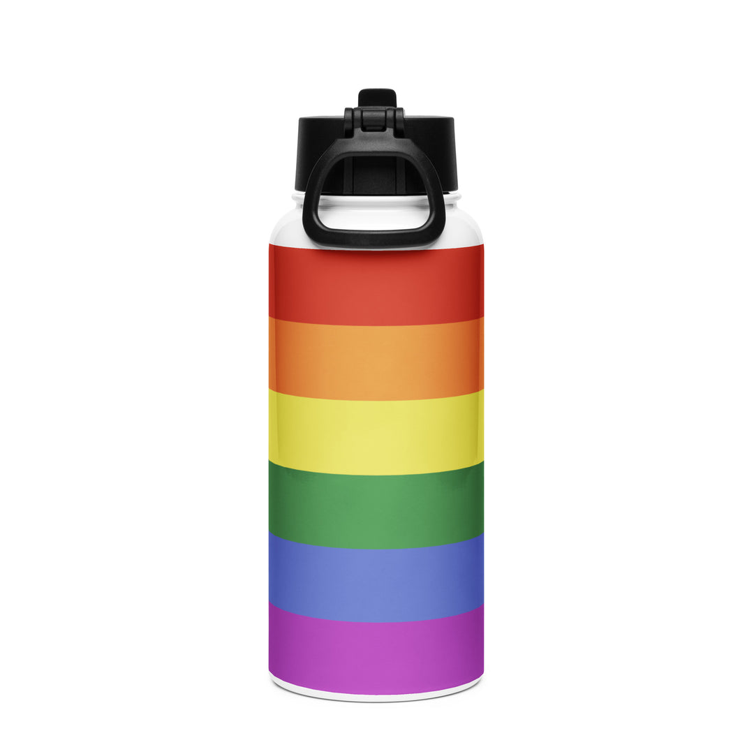 Rainbow Pride Flag Stainless Steel Water Bottle Water Bottle The Rainbow Stores