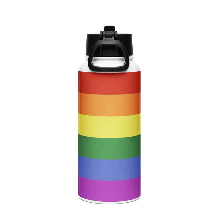 Rainbow Pride Flag Stainless Steel Water Bottle Water Bottle The Rainbow Stores