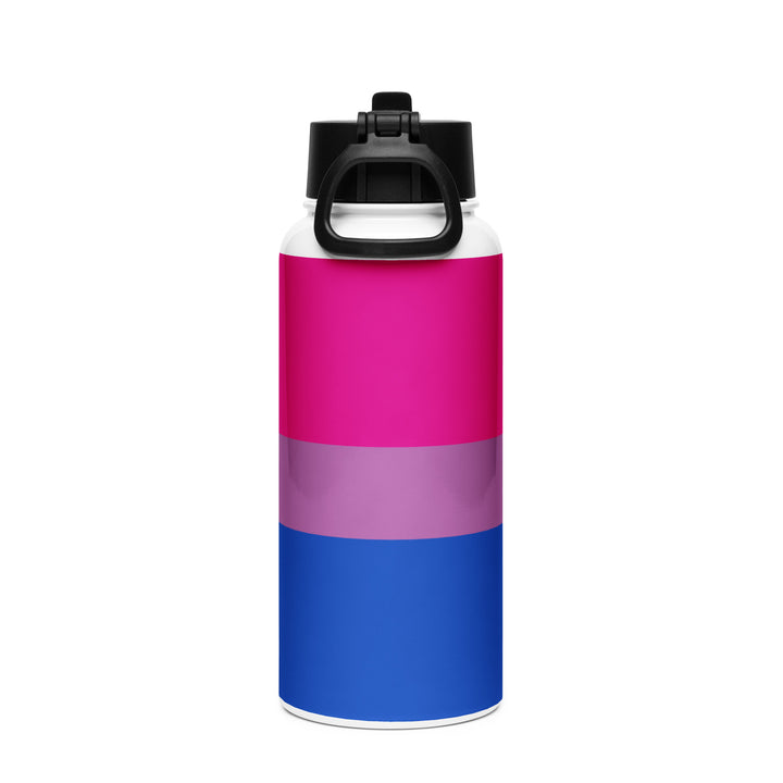 Bisexual Pride Flag Stainless Steel Water Bottle Water Bottle The Rainbow Stores