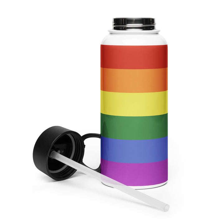 Rainbow Pride Flag Stainless Steel Water Bottle Water Bottle The Rainbow Stores