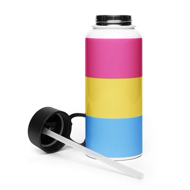 Pansexual Pride Flag Stainless Steel Water Bottle Water Bottle The Rainbow Stores