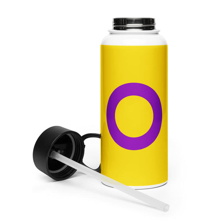 Intersex Pride Flag Stainless Steel Water Bottle