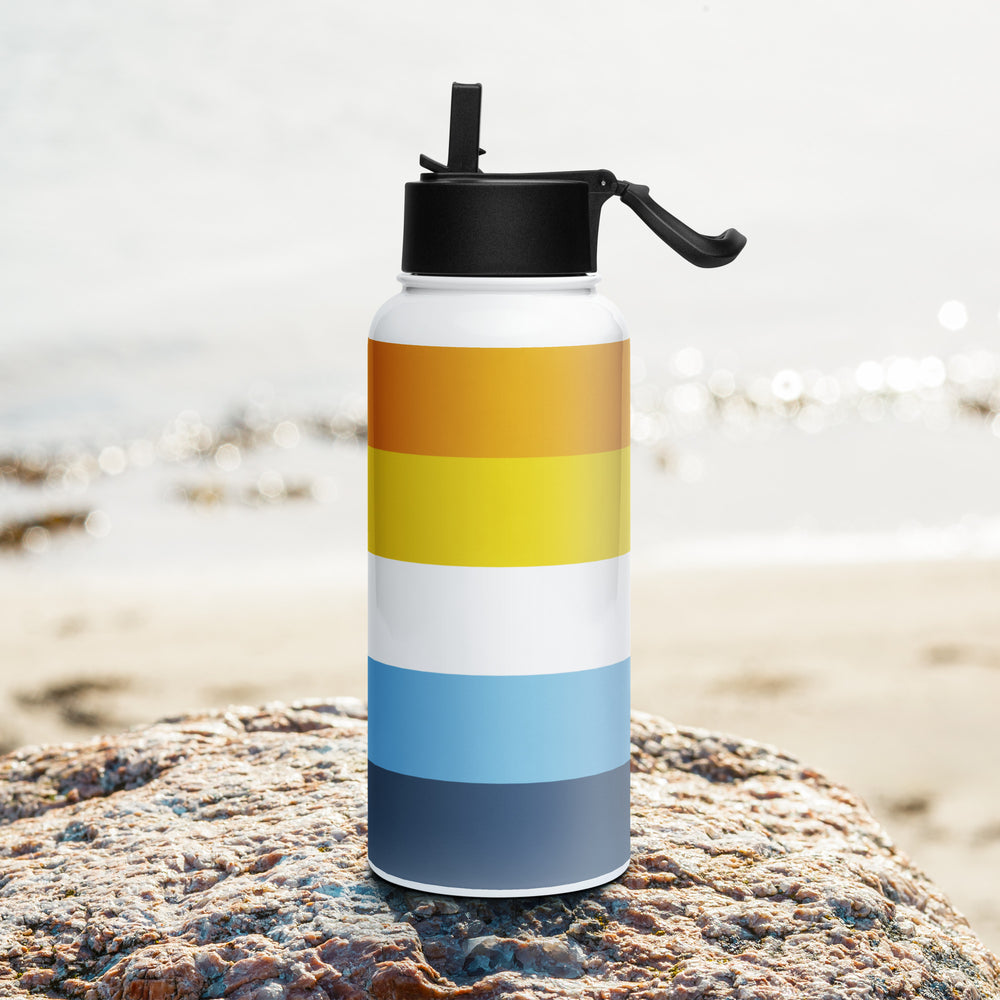 AroAce Stainless Steel Water Bottle Water Bottle The Rainbow Stores