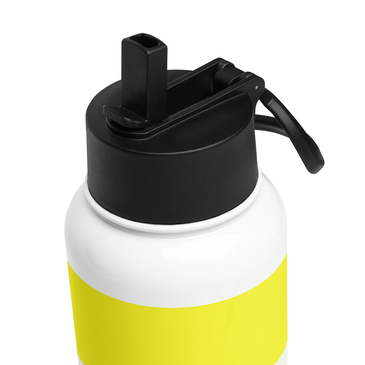Non Binary Pride Flag Stainless Steel Water Bottle Water Bottle The Rainbow Stores