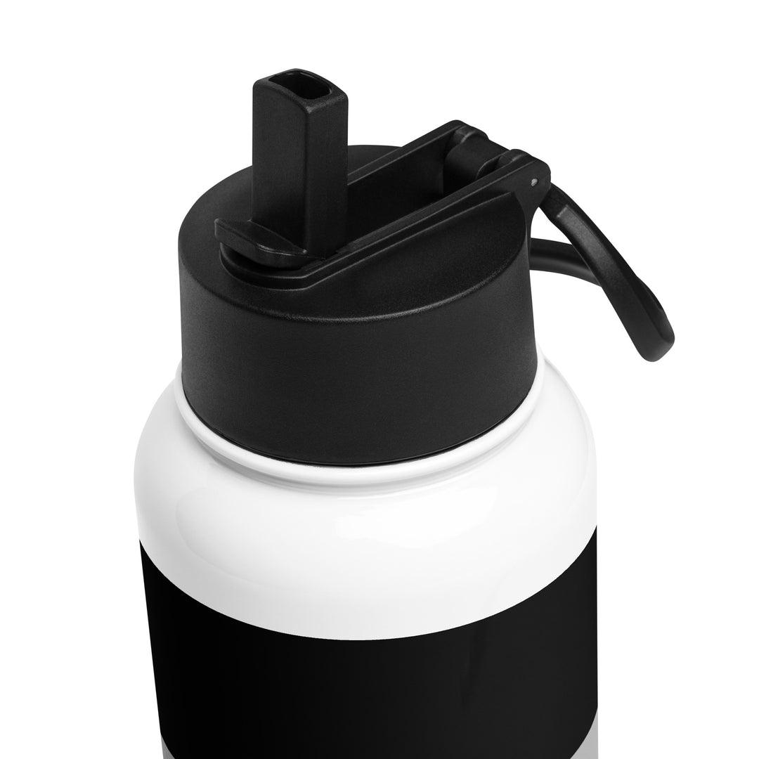 Asexual Pride Flag Stainless Steel Water Bottle Water Bottle The Rainbow Stores
