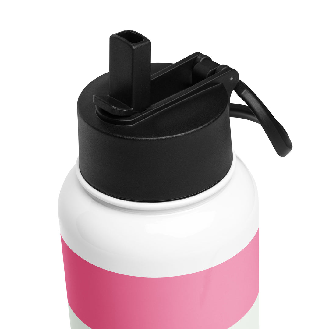 Gender Fluid Pride Flag Stainless Steel Water Bottle