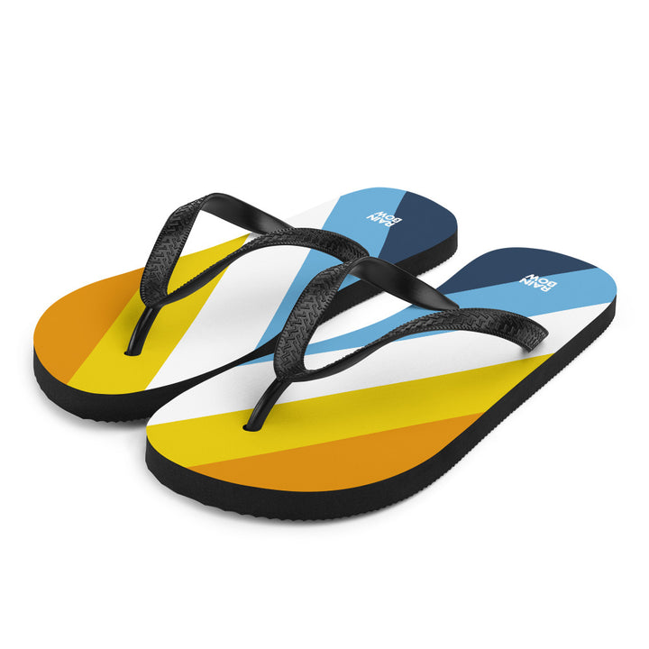 AroAce Diagonal Pride Flag Flip-Flops Flip Flops The Rainbow Stores