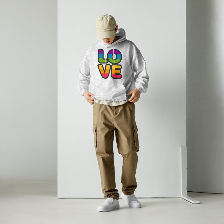 Love Pop Art Hoodie Hoodies The Rainbow Stores