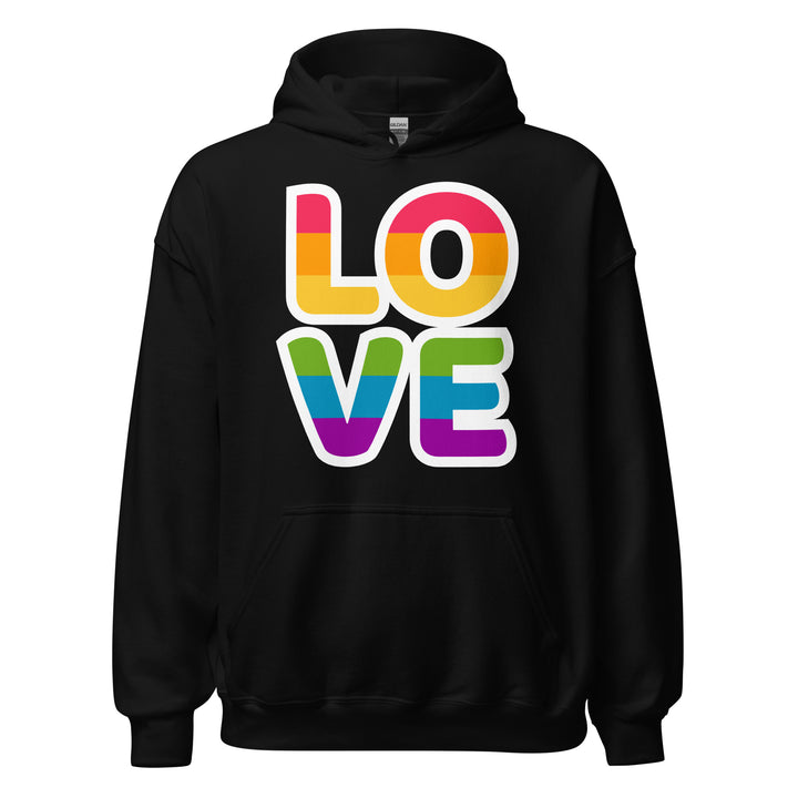 Love Pop Art Hoodie Hoodies The Rainbow Stores