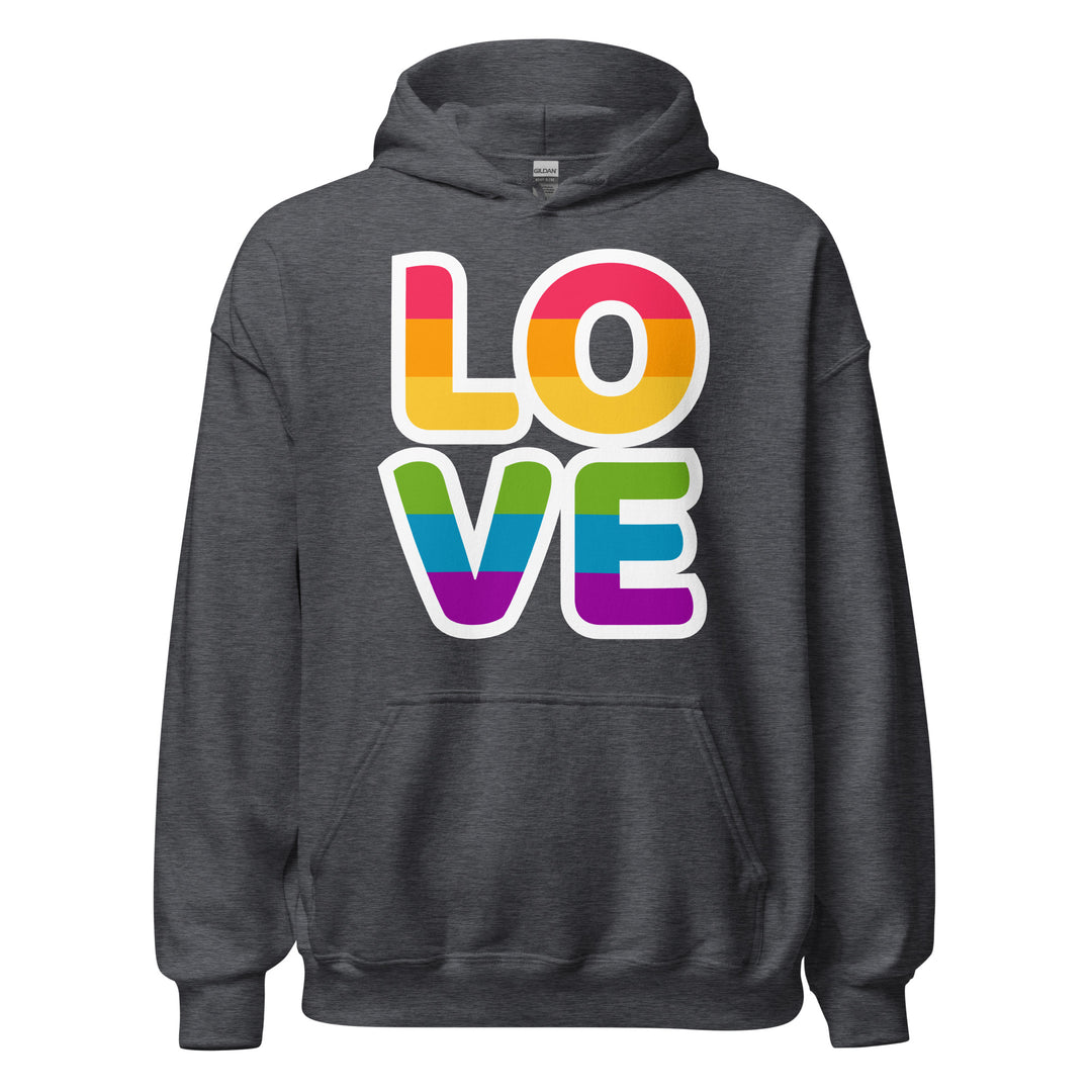 Love Pop Art Hoodie Hoodies The Rainbow Stores