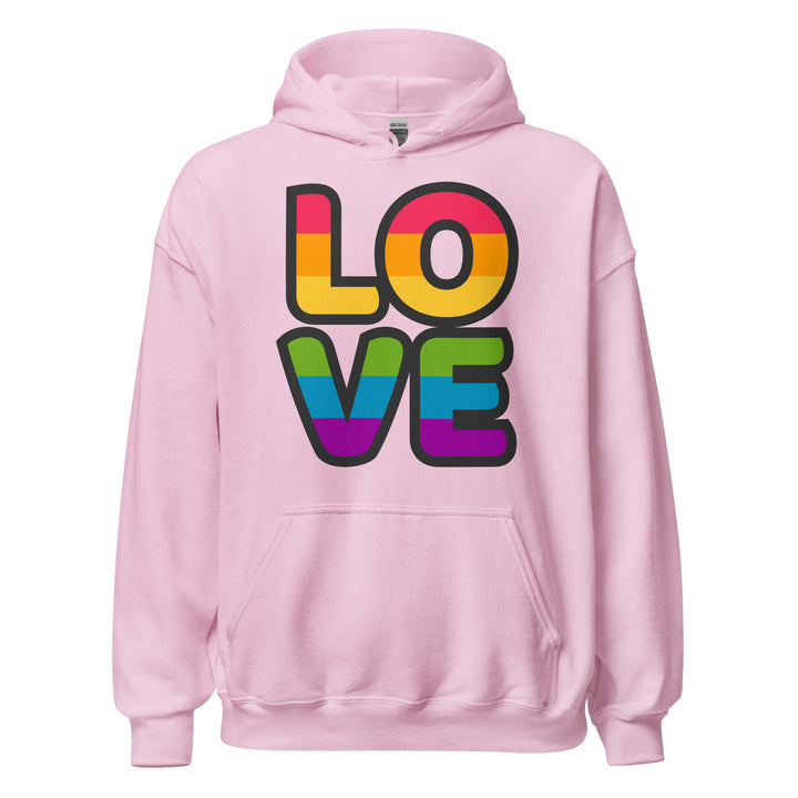 Love Pop Art Hoodie Hoodies The Rainbow Stores