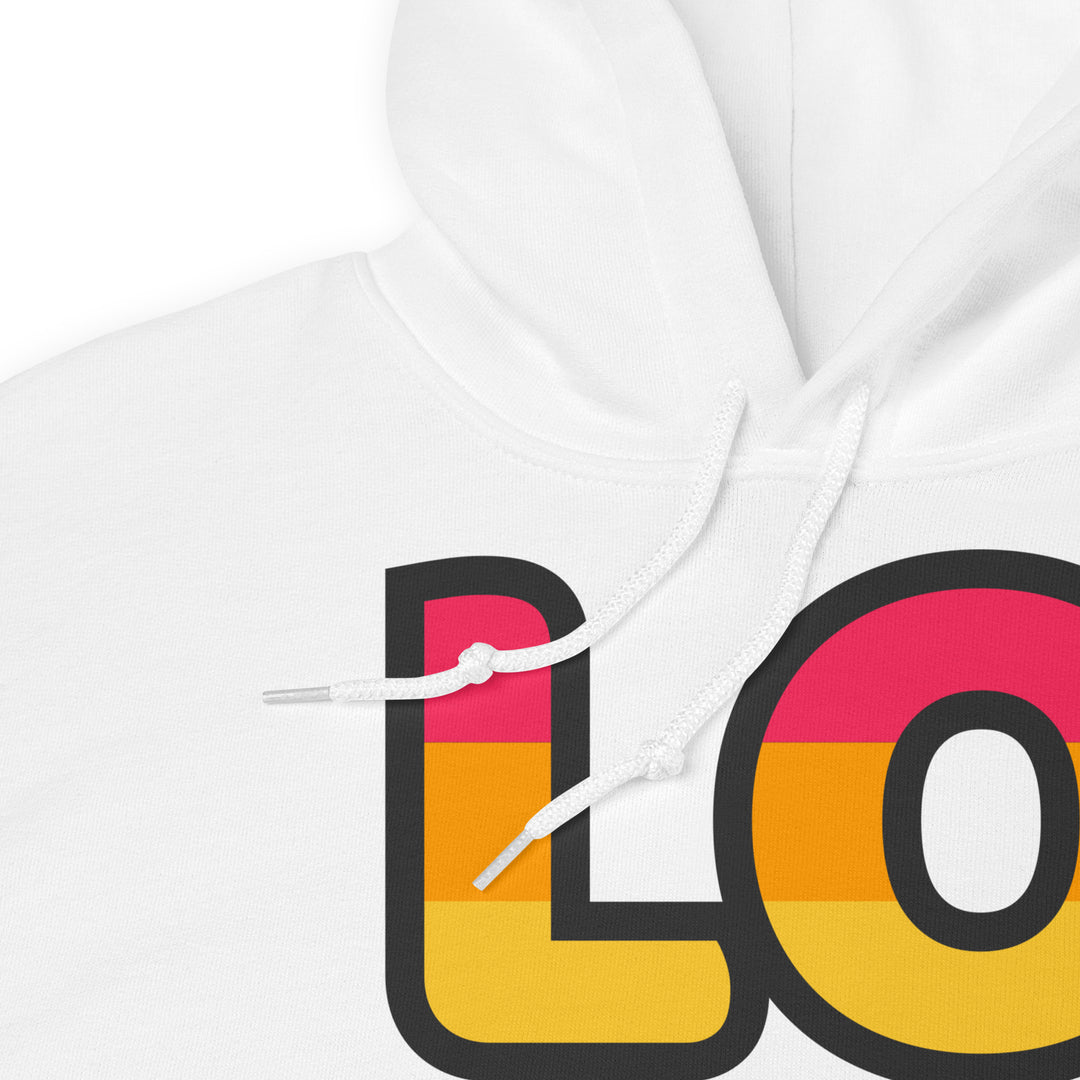 Love Pop Art Hoodie Hoodies The Rainbow Stores