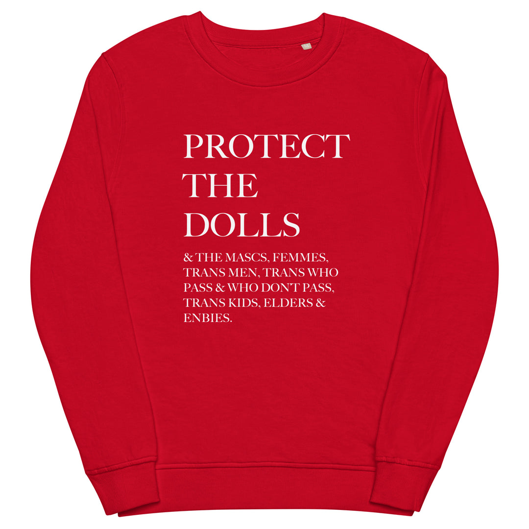 Protect The Dolls Inclusive Organic Sweatshirt Sweatshirts SOL's The Rainbow Stores