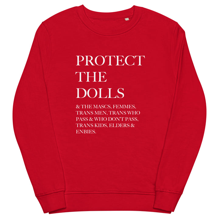 Protect The Dolls Inclusive Organic Sweatshirt Sweatshirts SOL's The Rainbow Stores