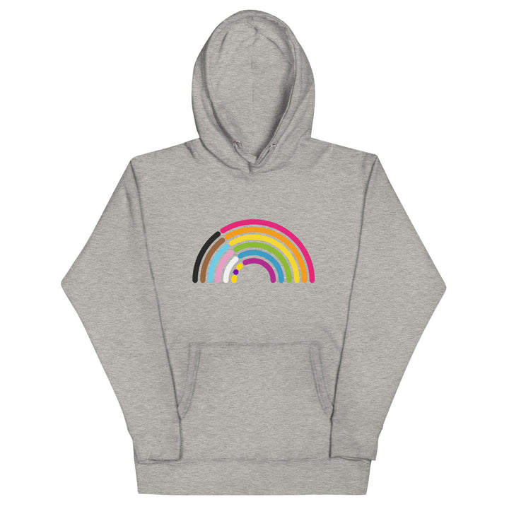 Progressive Pride Rainbow Hoodie Hoodies The Rainbow Stores