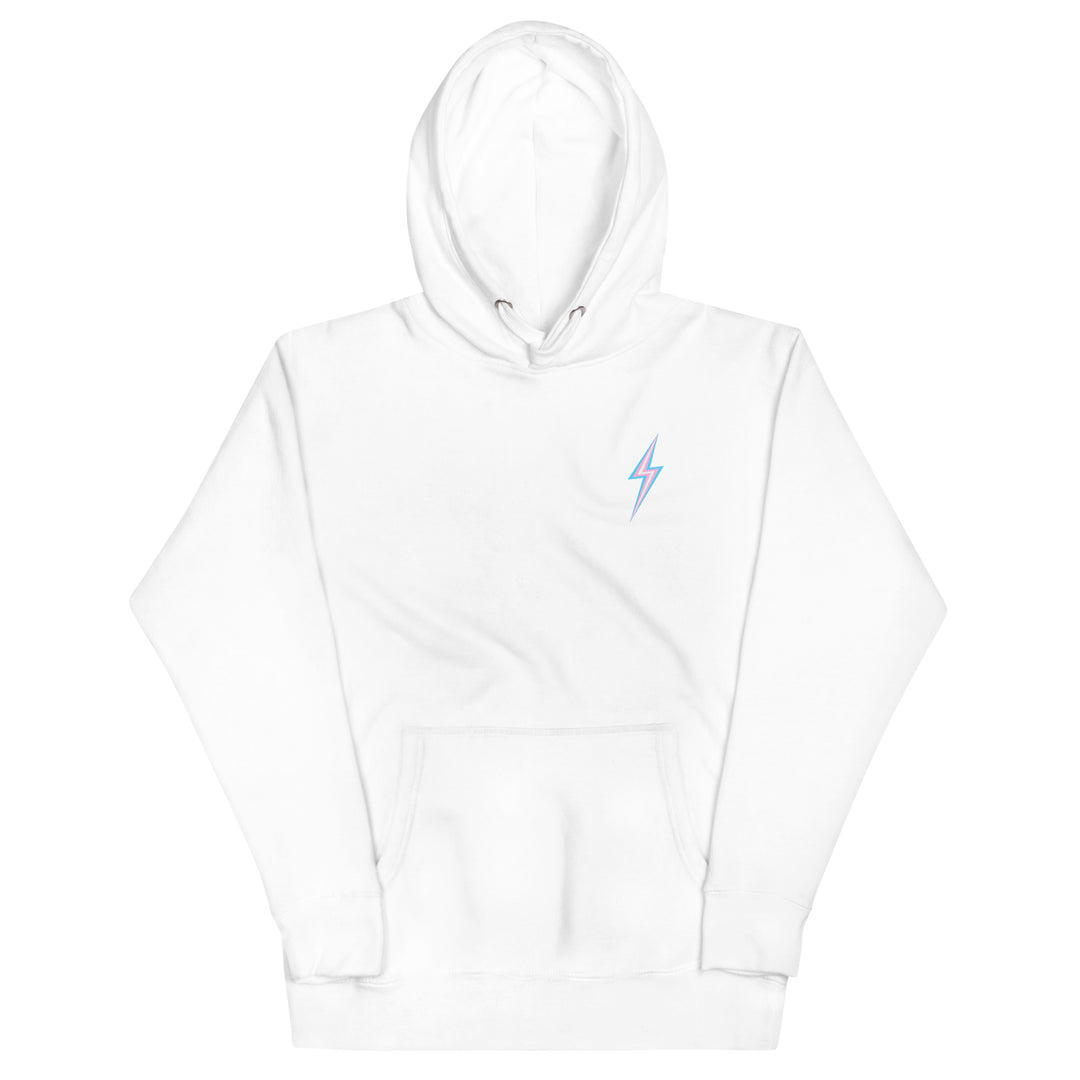 Trans Lightning Hoodie Hoodies The Rainbow Stores