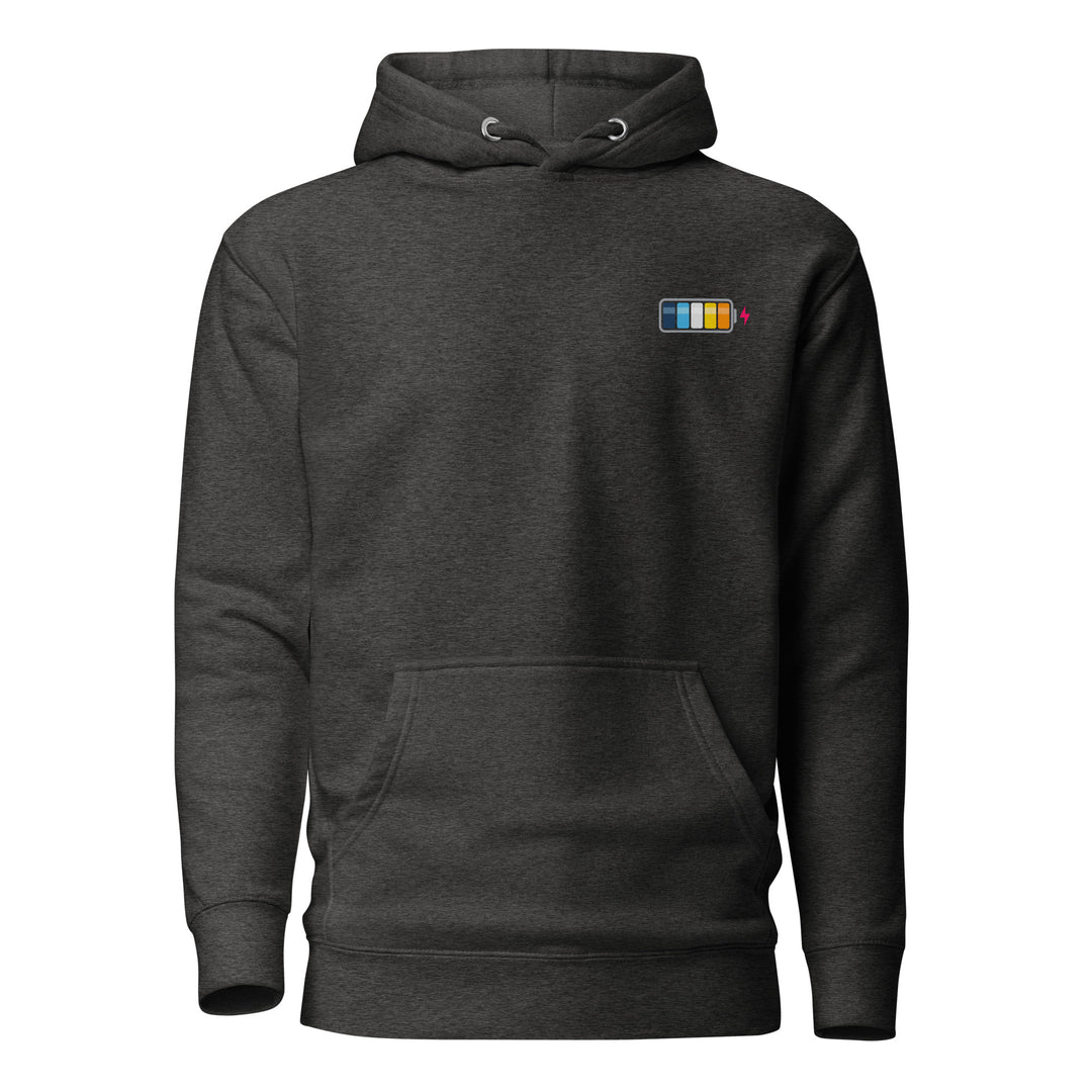 Aroace Pride Battery Charged Hoodie The Rainbow Stores