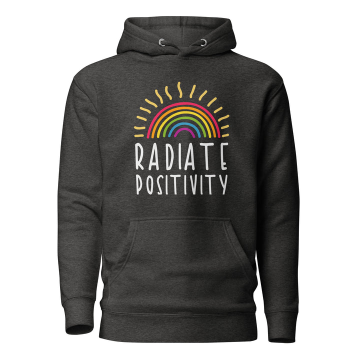 Radiate Positivity Rainbow Hoodie The Rainbow Stores