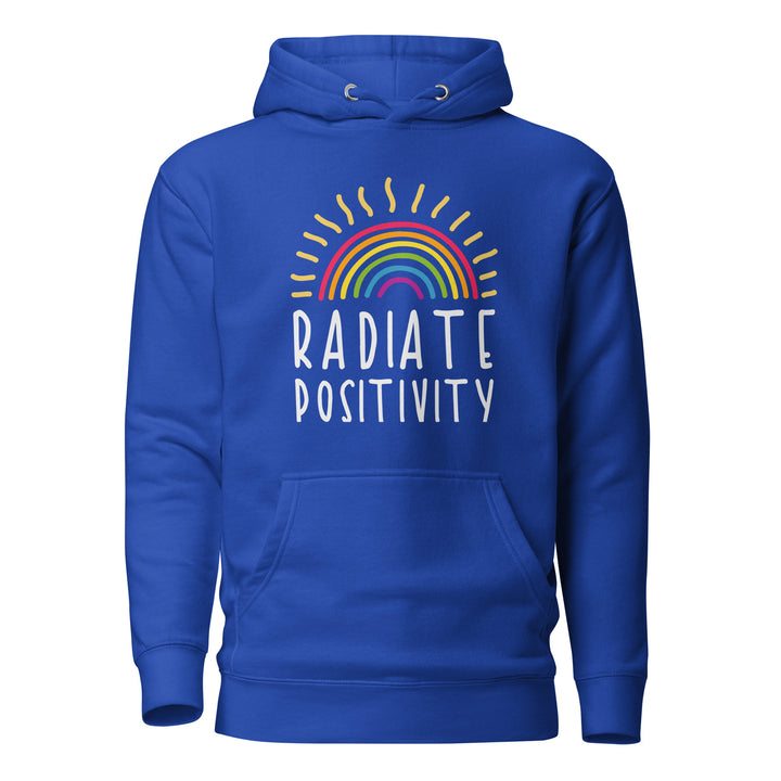 Radiate Positivity Rainbow Hoodie The Rainbow Stores