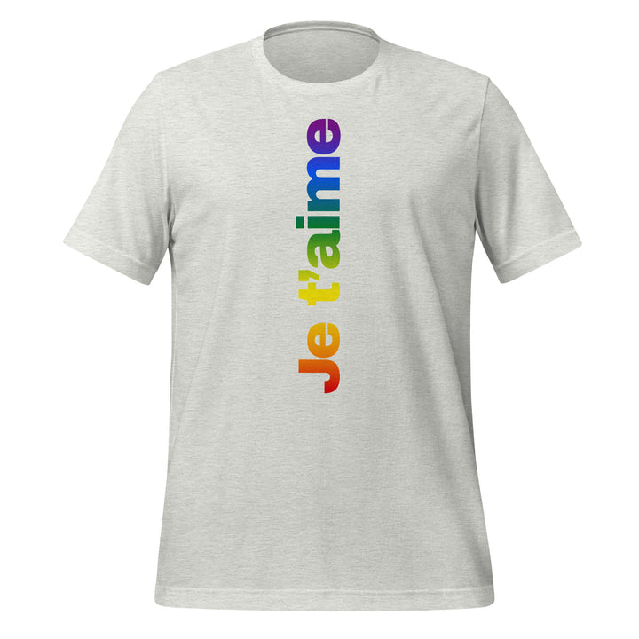 Je t'aime Rainbow T-Shirt T-shirts The Rainbow Stores