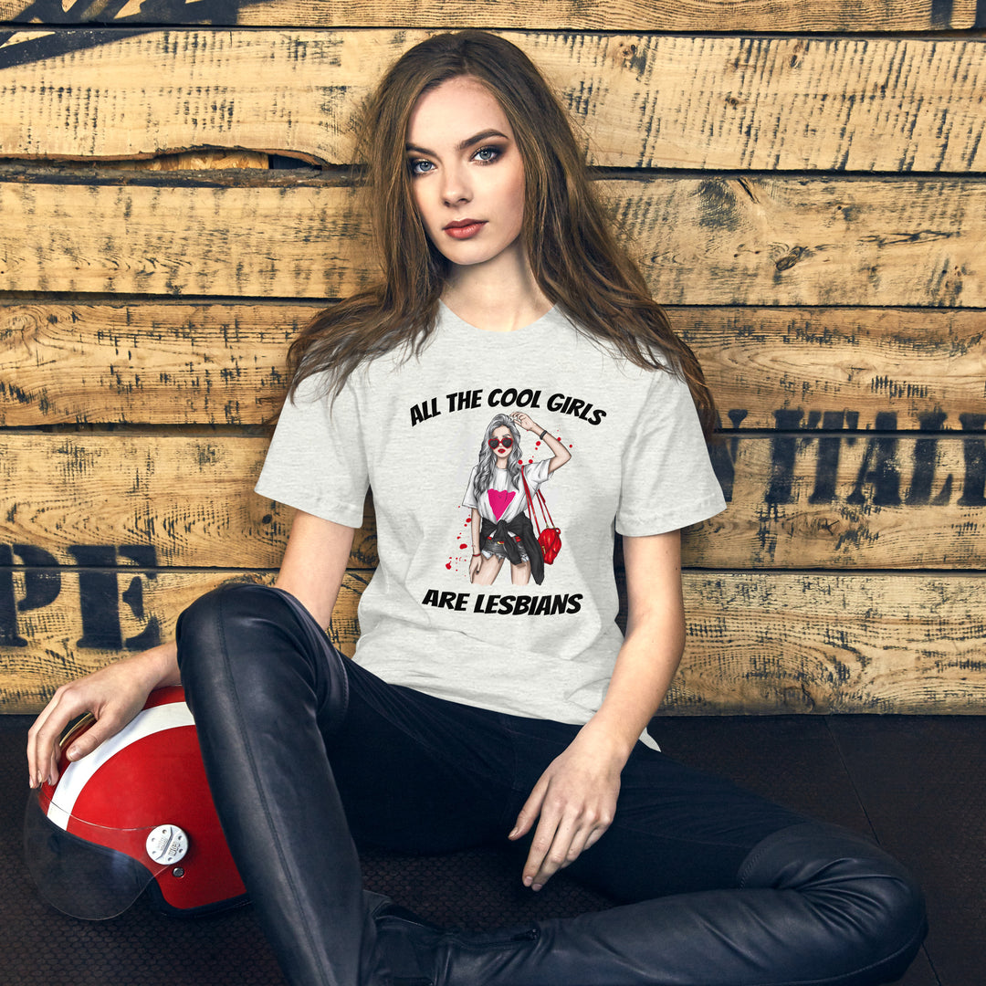 All The Cool Girls Are Lesbians T-Shirt T-shirts The Rainbow Stores