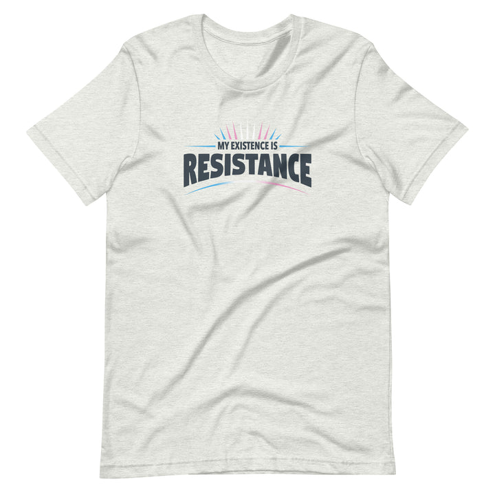 My Existence Is Resistance Trans Pride T-Shirt T-shirts The Rainbow Stores
